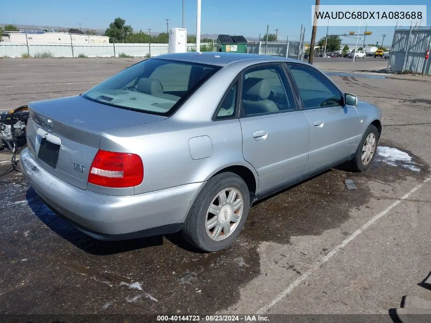 2001 Audi A4 1.8 T VIN: WAUDC68DX1A083688 Lot: 40144723