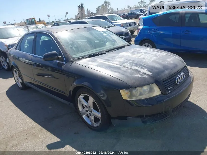 WAULT68E43A133623 2003 Audi A4 3.0