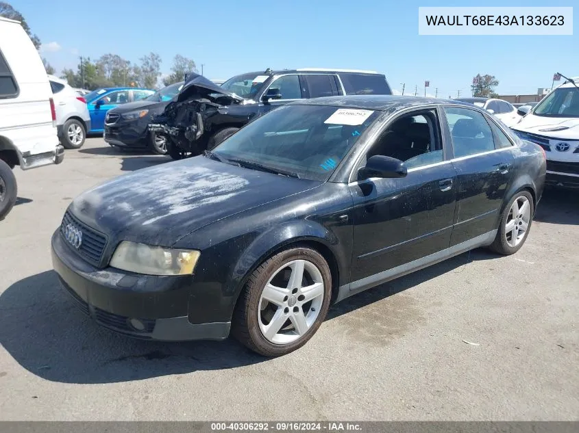 WAULT68E43A133623 2003 Audi A4 3.0