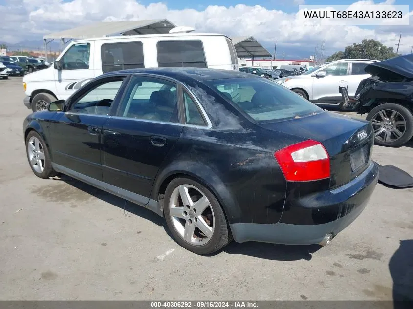 WAULT68E43A133623 2003 Audi A4 3.0