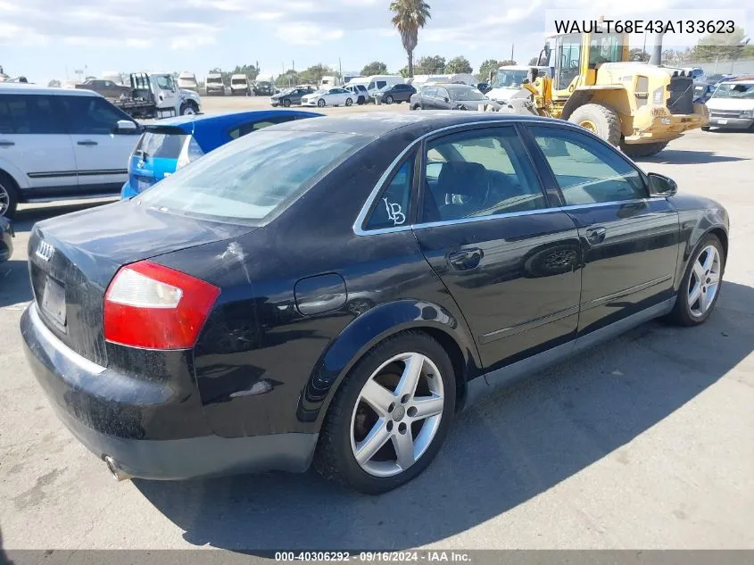 WAULT68E43A133623 2003 Audi A4 3.0