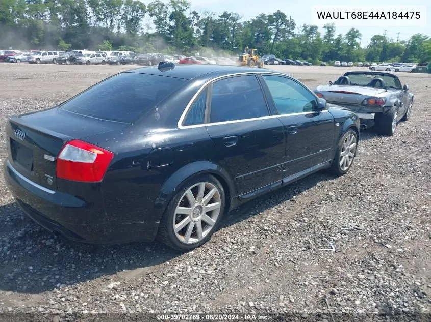 WAULT68E44A184475 2004 Audi A4 3.0