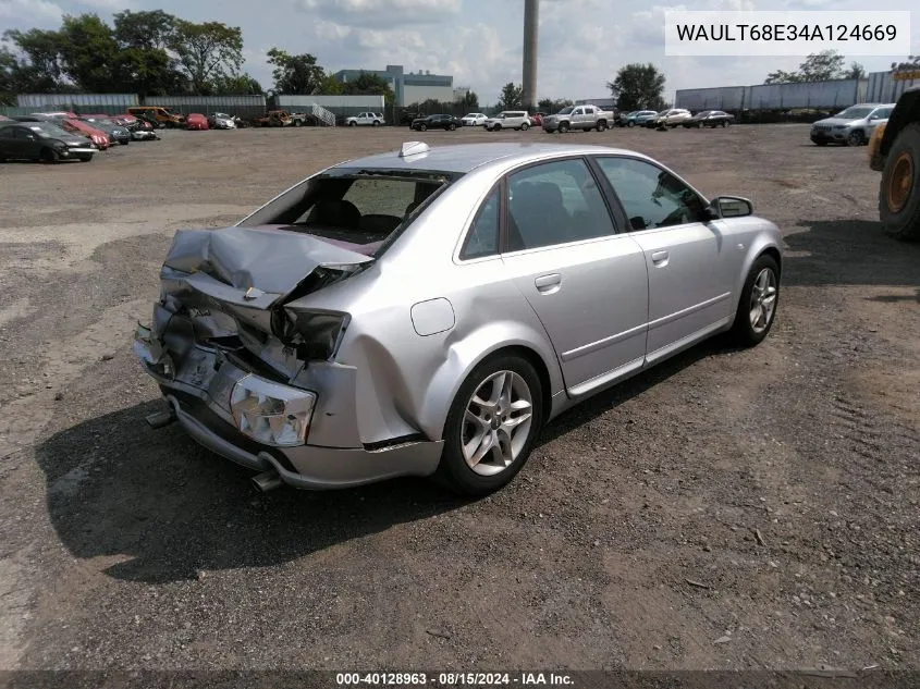 WAULT68E34A124669 2004 Audi A4 3.0