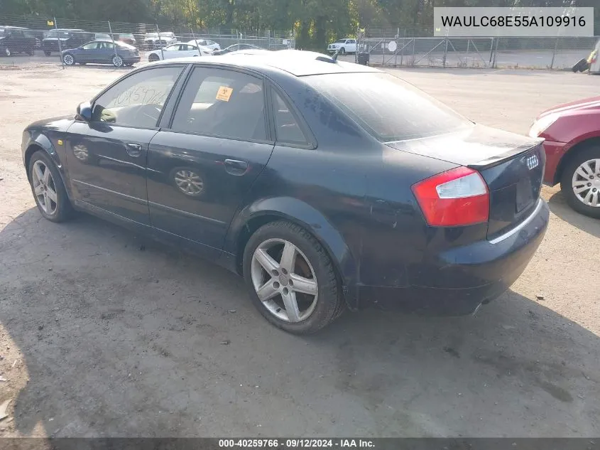 WAULC68E55A109916 2005 Audi A4 1.8T Special Edition