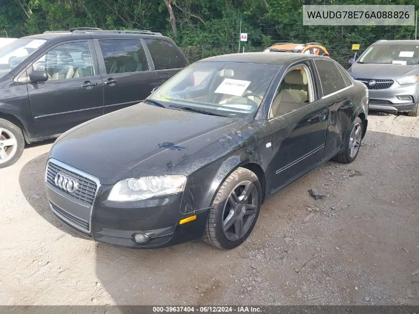 WAUDG78E76A088826 2006 Audi A4 3.2