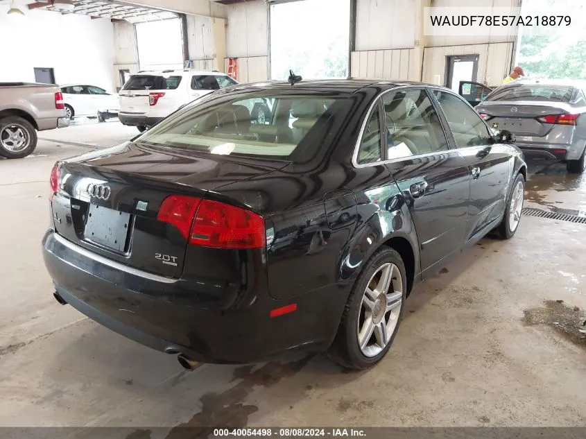 WAUDF78E57A218879 2007 Audi A4 2.0T