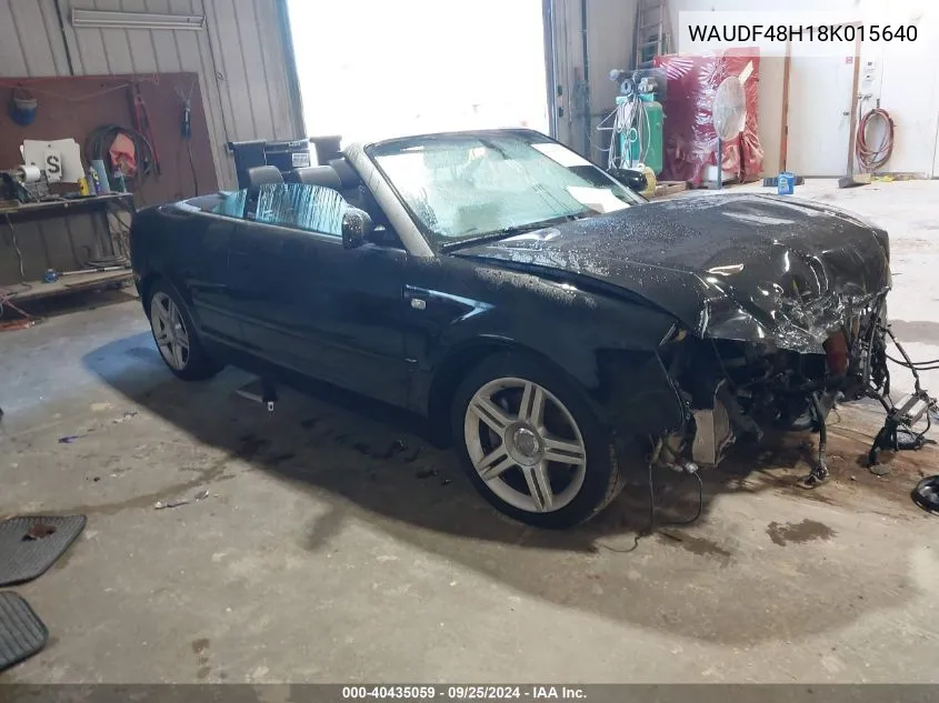 WAUDF48H18K015640 2008 Audi A4 2.0T