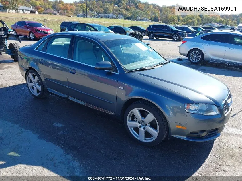 2008 Audi A4 3.2 VIN: WAUDH78E08A159901 Lot: 40741772