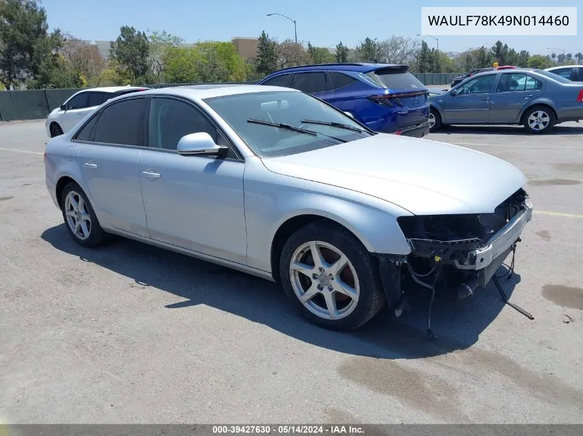 WAULF78K49N014460 2009 Audi A4 2.0T Premium