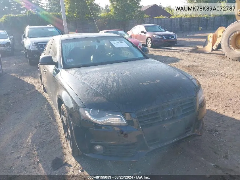 WAUMK78K89A072787 2009 Audi A4 3.2 Premium Plus