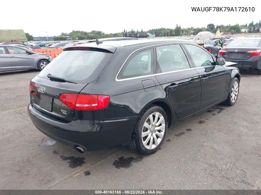 WAUGF78K79A172610 2009 Audi A4 2.0T Avant