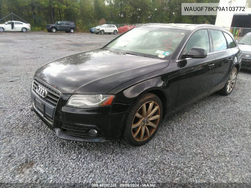 WAUGF78K79A103772 2009 Audi A4 2.0T Avant