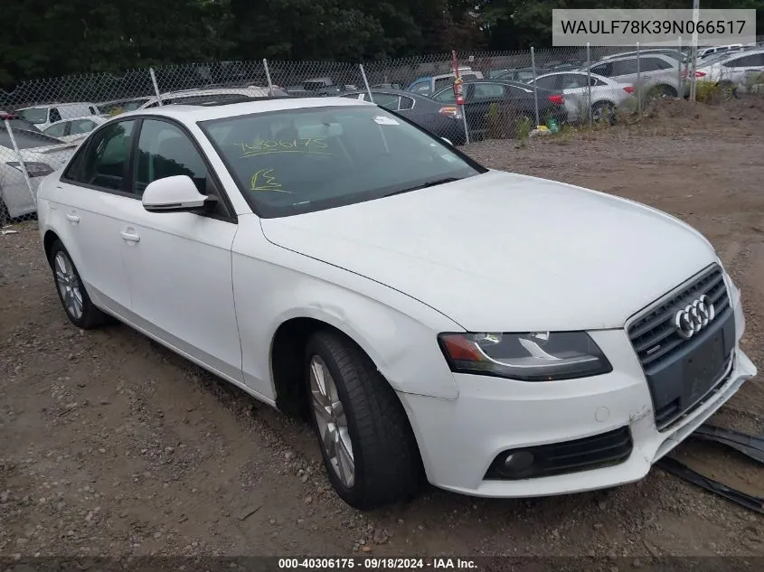 WAULF78K39N066517 2009 Audi A4 2.0T Premium