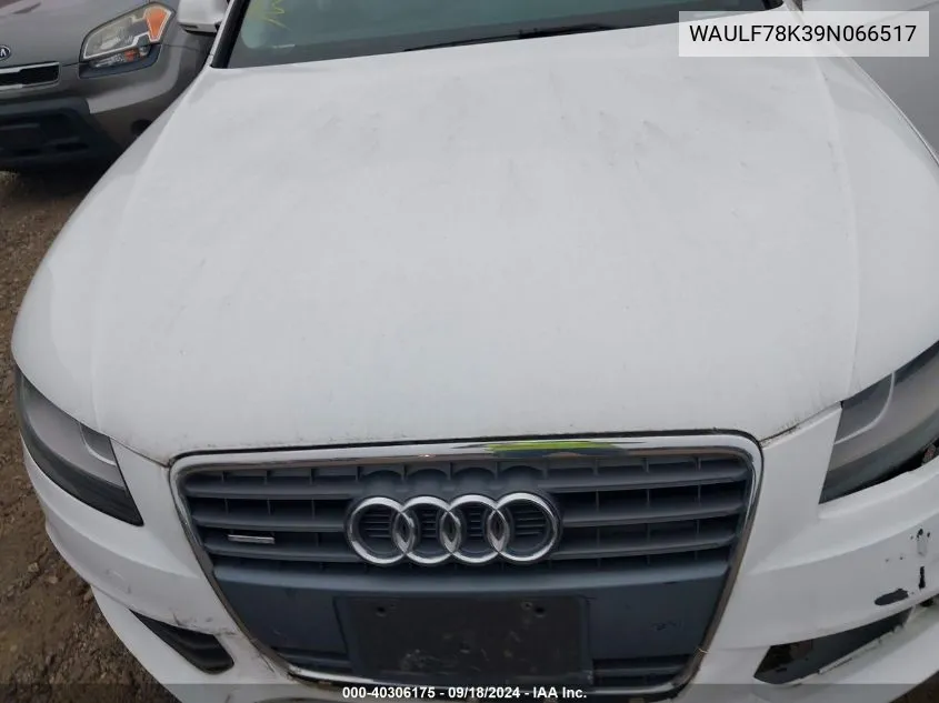 WAULF78K39N066517 2009 Audi A4 2.0T Premium