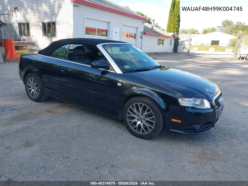 WAUAF48H99K004745 2009 Audi A4 2.0T/2.0T Special Edition