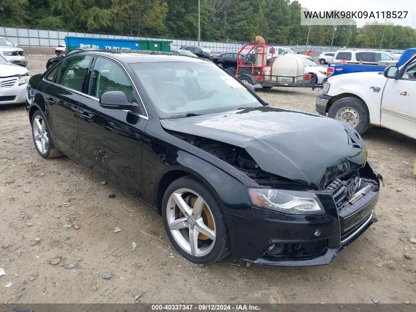 WAUMK98K09A118527 2009 Audi A4 3.2 Premium Plus