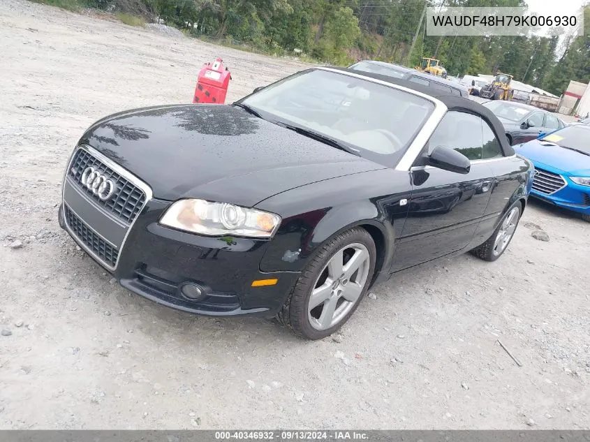 WAUDF48H79K006930 2009 Audi A4 2.0T Special Edition