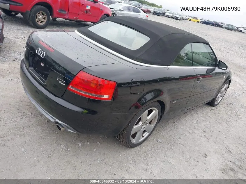 WAUDF48H79K006930 2009 Audi A4 2.0T Special Edition