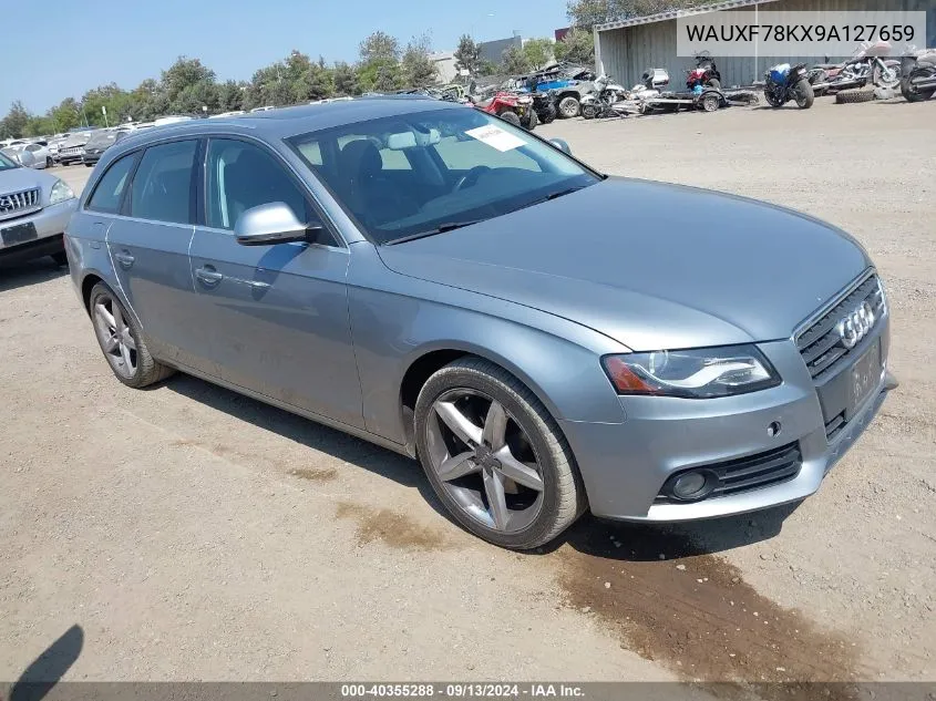 2009 Audi A4 2.0T Avant VIN: WAUXF78KX9A127659 Lot: 40355288