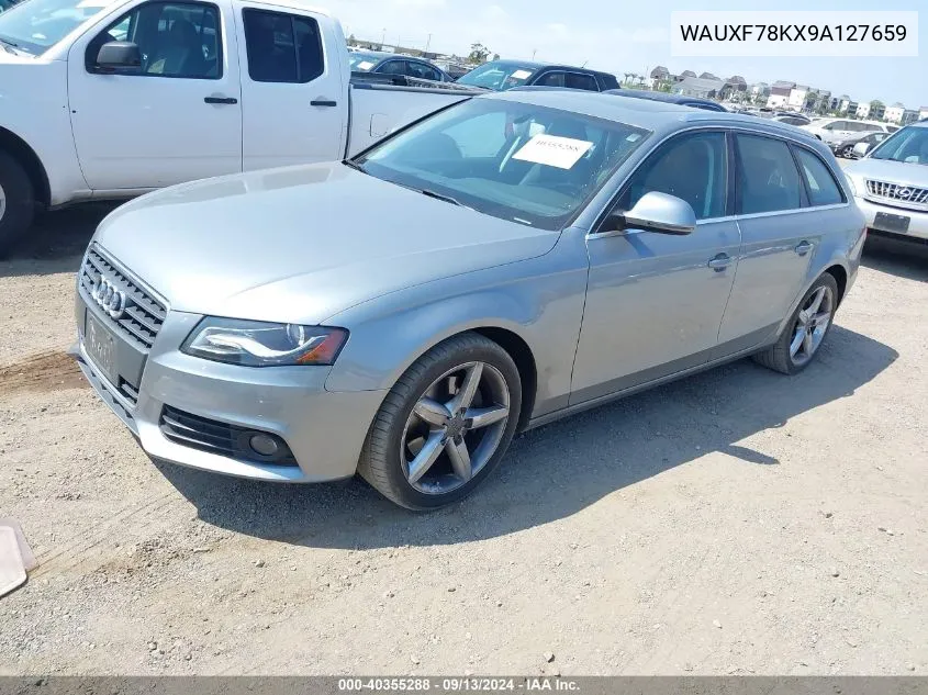 WAUXF78KX9A127659 2009 Audi A4 2.0T Avant