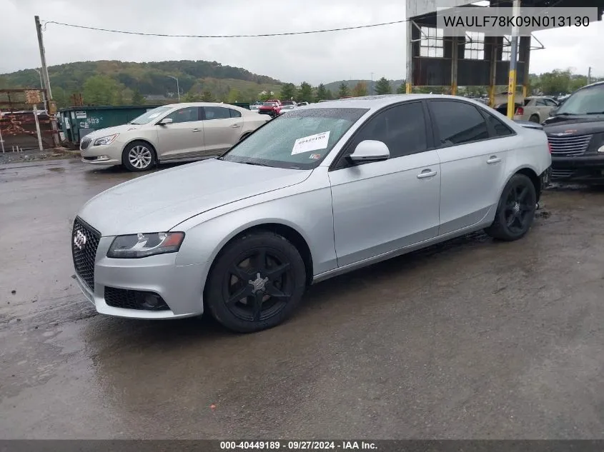 WAULF78K09N013130 2009 Audi A4 2.0T Premium