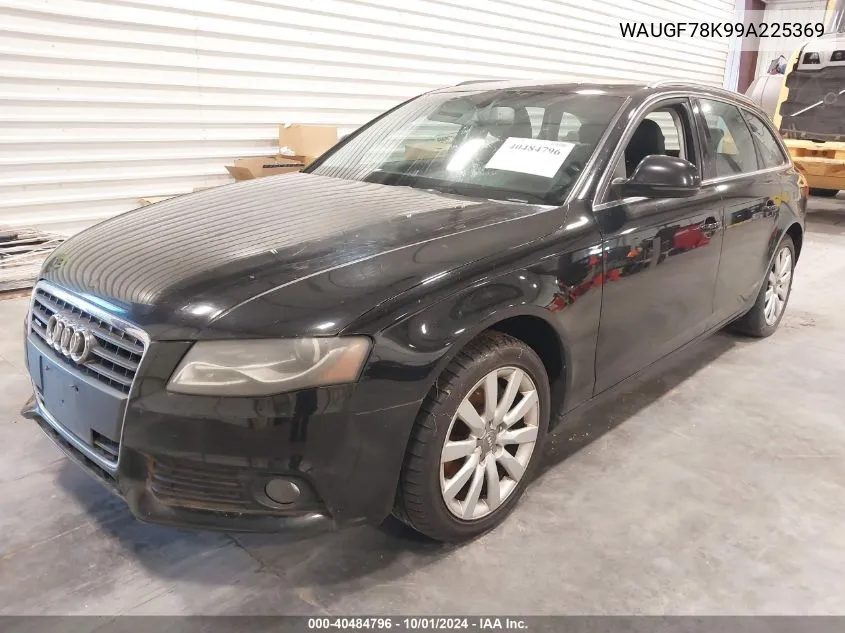 WAUGF78K99A225369 2009 Audi A4 2.0T Avant