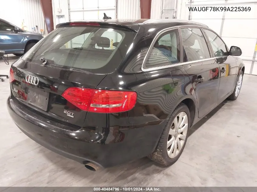 WAUGF78K99A225369 2009 Audi A4 2.0T Avant