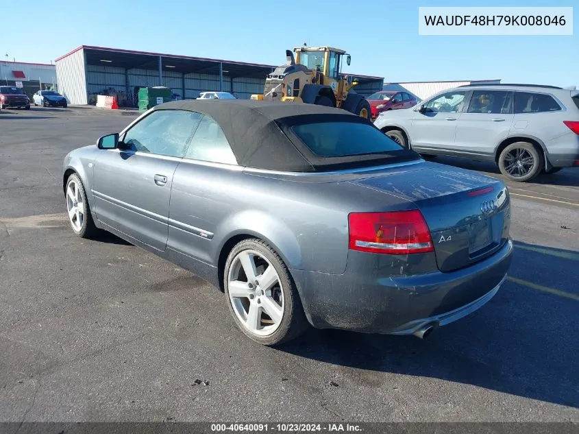 WAUDF48H79K008046 2009 Audi A4 2.0T Special Edition