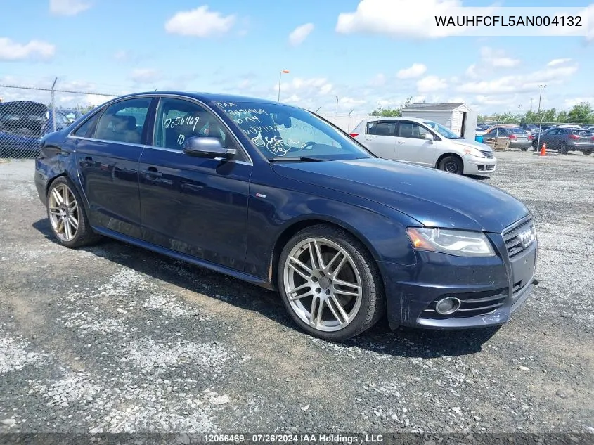 WAUHFCFL5AN004132 2010 Audi A4