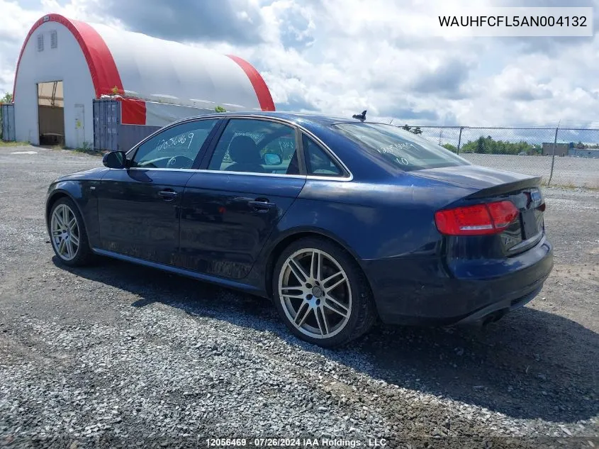 WAUHFCFL5AN004132 2010 Audi A4