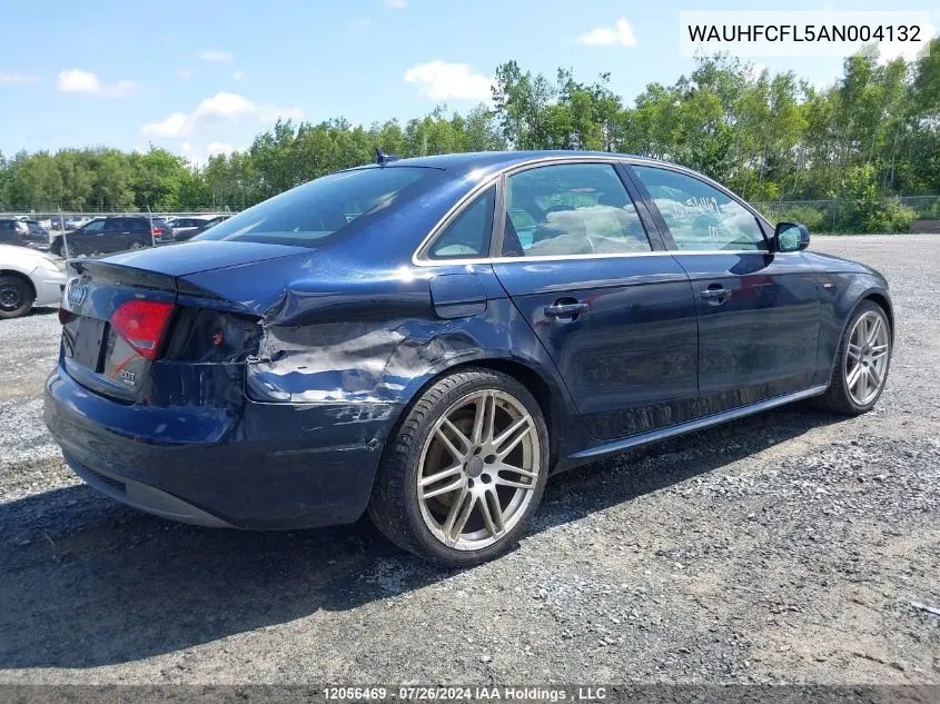 WAUHFCFL5AN004132 2010 Audi A4