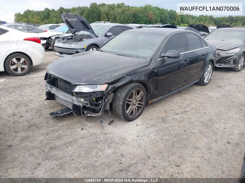 WAUFFCFL1AN070006 2010 Audi A4