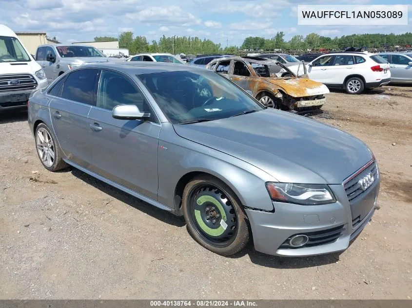 WAUFFCFL1AN053089 2010 Audi A4 2.0T Premium