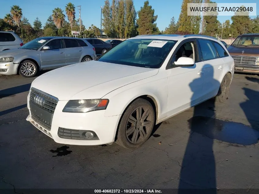 2010 Audi A4 2.0T Premium VIN: WAUSFAFL7AA029048 Lot: 40682372