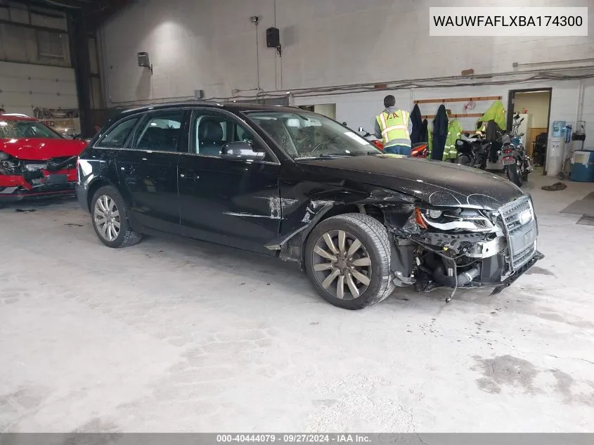 WAUWFAFLXBA174300 2011 Audi A4 2.0T Premium