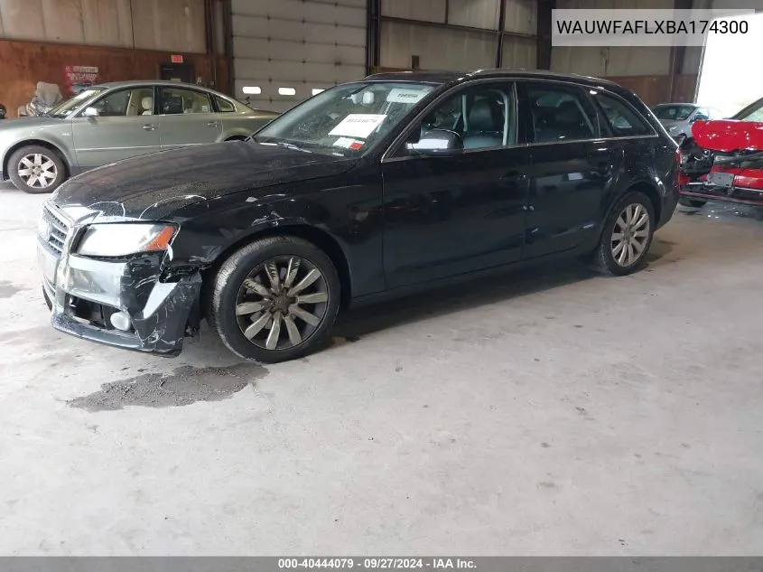 WAUWFAFLXBA174300 2011 Audi A4 2.0T Premium