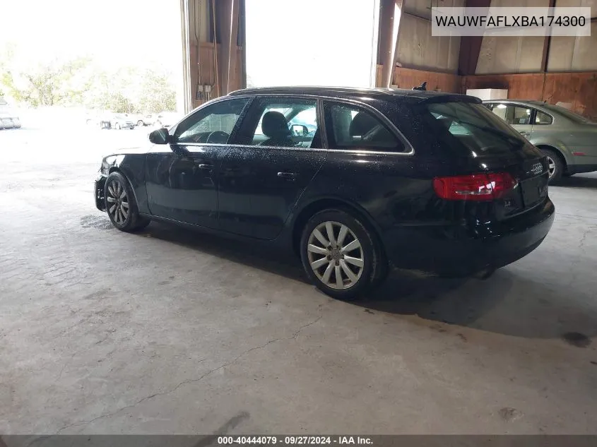 WAUWFAFLXBA174300 2011 Audi A4 2.0T Premium