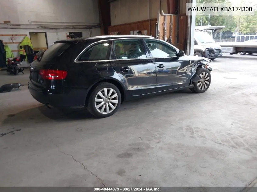 WAUWFAFLXBA174300 2011 Audi A4 2.0T Premium