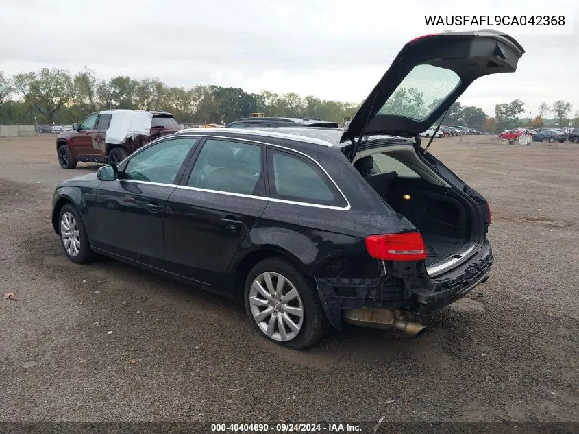 WAUSFAFL9CA042368 2012 Audi A4 2.0T Premium