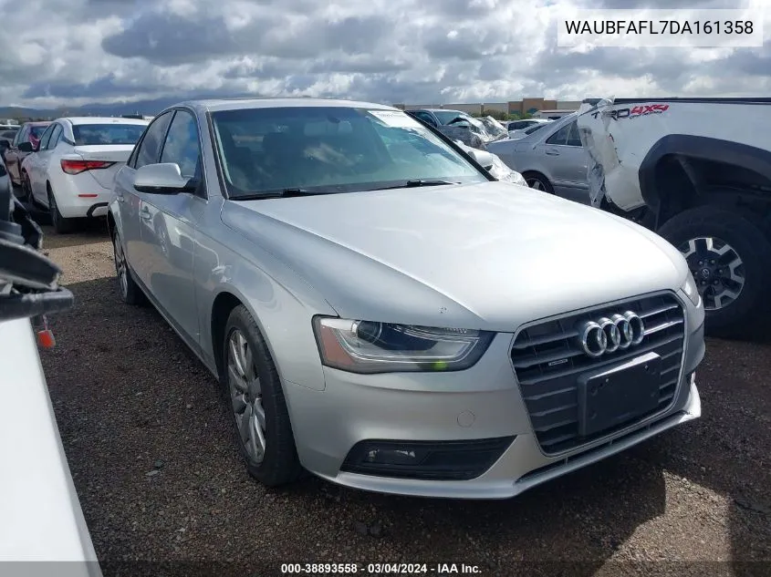 2013 Audi A4 2.0T Premium VIN: WAUBFAFL7DA161358 Lot: 38893558