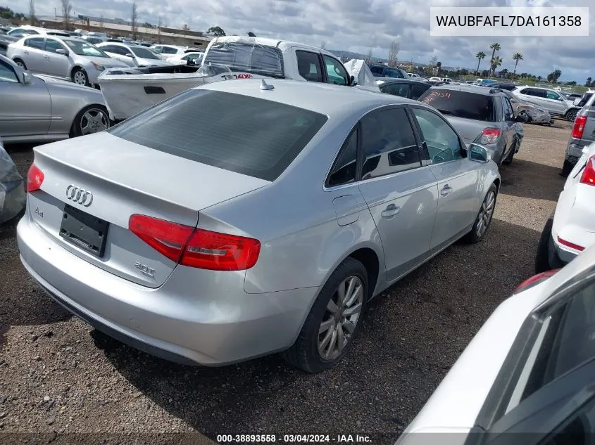 2013 Audi A4 2.0T Premium VIN: WAUBFAFL7DA161358 Lot: 38893558