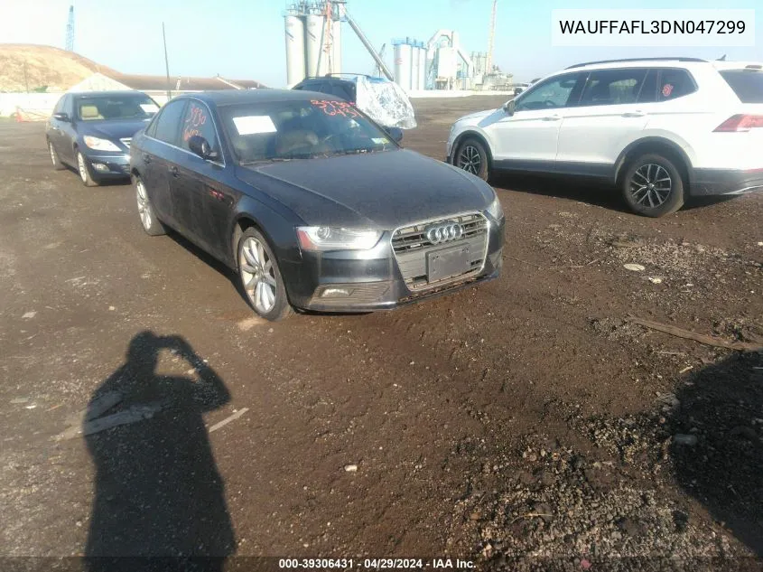 WAUFFAFL3DN047299 2013 Audi A4 2.0T Premium