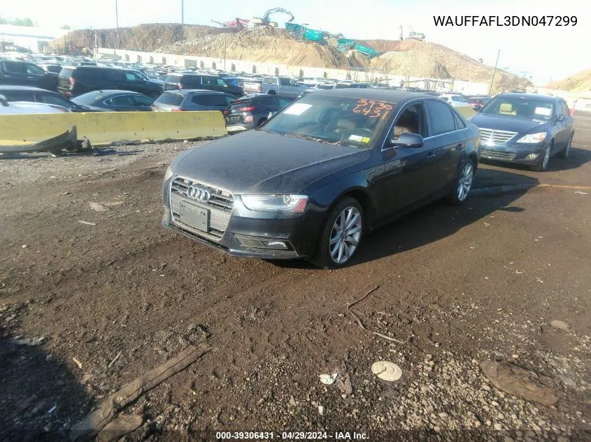 2013 Audi A4 2.0T Premium VIN: WAUFFAFL3DN047299 Lot: 39306431