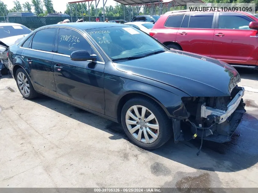 WAUBFAFL1DA091095 2013 Audi A4 2.0T Premium