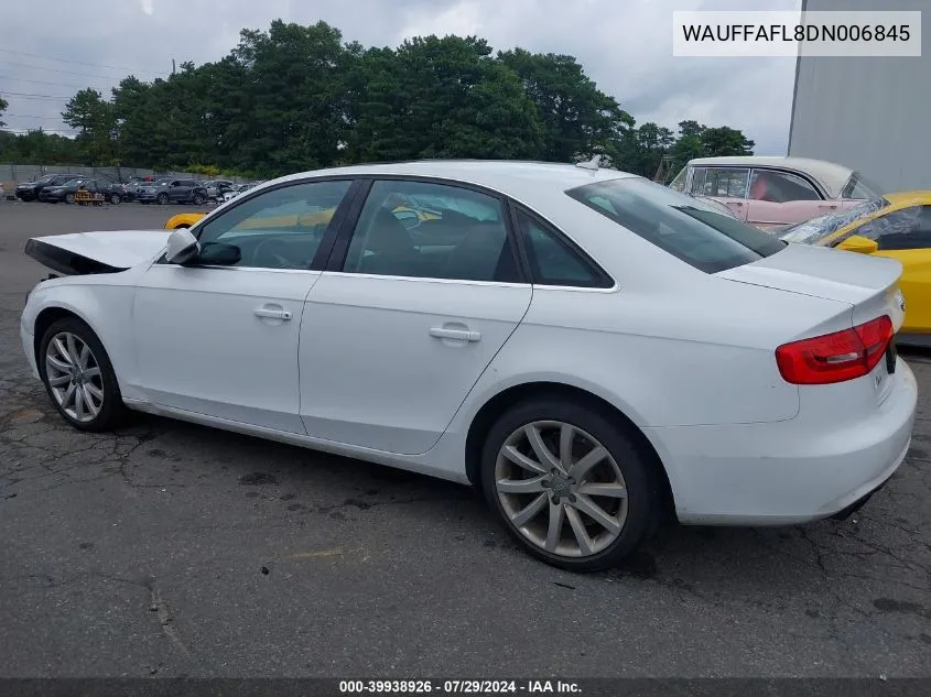 WAUFFAFL8DN006845 2013 Audi A4 2.0T Premium