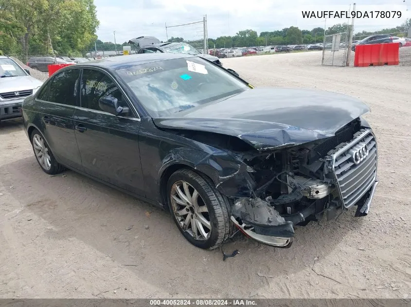 WAUFFAFL9DA178079 2013 Audi A4 Premium Plus