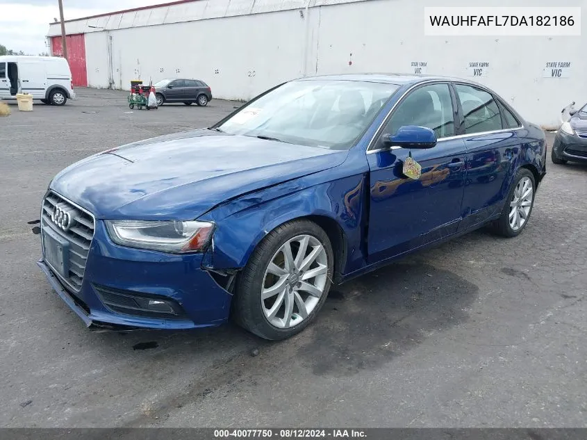 WAUHFAFL7DA182186 2013 Audi A4 2.0T Premium