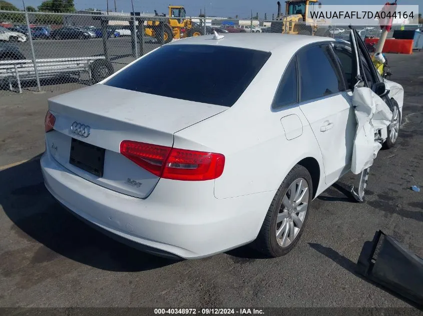 WAUAFAFL7DA044164 2013 Audi A4 2.0T Premium