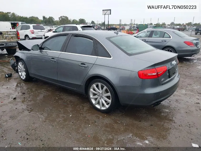 2013 Audi A4 2.0T Premium VIN: WAUFFAFL7DN050223 Lot: 40444635