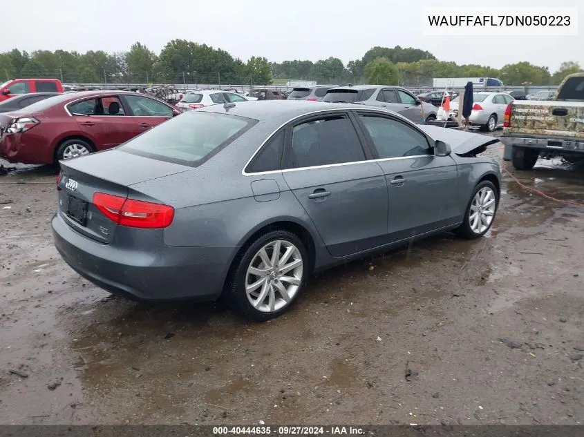 WAUFFAFL7DN050223 2013 Audi A4 2.0T Premium